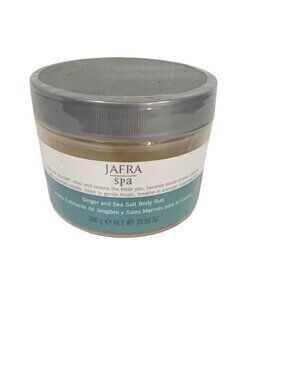 New Jafra Spa Ginger Sea Salt Body Rub 10.58 oz full size